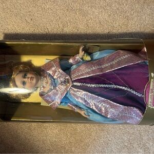 Princess Doll with Blue and Pink Dress